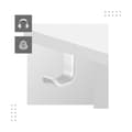 Miniatyrbild 2 av 11: Skrivbord Gaming Mark Adler MA-Leader 7.0 White Vit