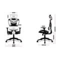 Miniatyrbild 10 av 11: Spelstol Huzaro HZ-Combat 8.0 White