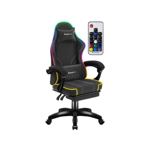 Spelstol Huzaro HZ-FORCE 3.7 RGB BLACK