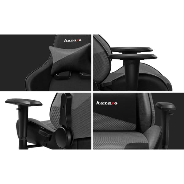 Gaming-stol Huzaro Force 6.2 Sort/Grå