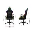 Miniatyrbillede 5 af 6: Gaming-stol Huzaro Force 6.2 RGB Hvid