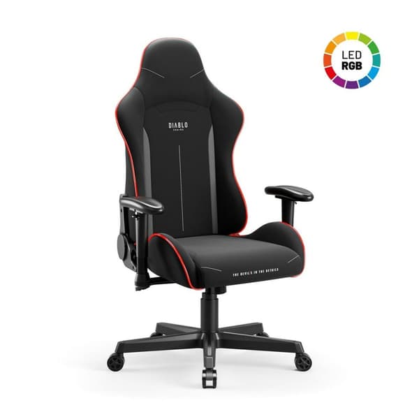 Gaming-stol Diablo Chairs X-Starter Sort 20 farver