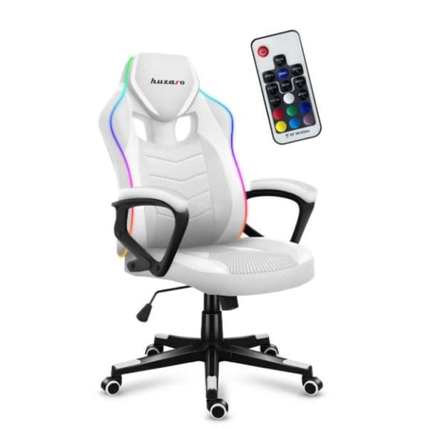 Gaming-stol Huzaro Force 2.5 Hvid
