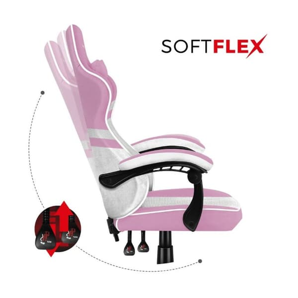 Gaming-stol Huzaro HZ-Force 4.4 Pink Mesh