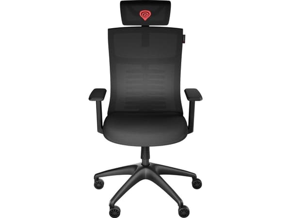Genesis Astat 200 G2 - Spillestol - ergonomisk - armlener - T-formet - tipping - maskestoff, mesh PureFlow - svart
