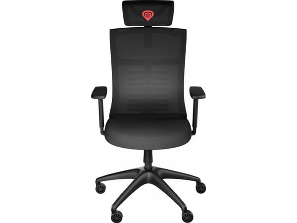 Genesis Astat 200 G2 - Spillestol - ergonomisk - armlener - T-formet - tipping - maskestoff, mesh PureFlow - svart