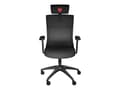 Miniatyrbilde 1 av 5: Genesis Astat 200 G2 - Spillestol - ergonomisk - armlener - T-formet - tipping - maskestoff, mesh PureFlow - svart
