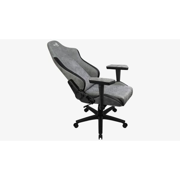 Spelstol Aerocool Crown AeroSuede Svart Grå