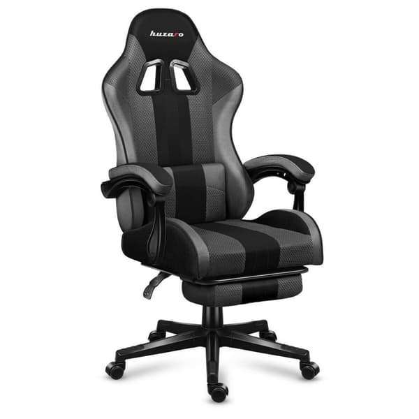 Spelstol Huzaro HZ-Force 4.7 Svart Grå