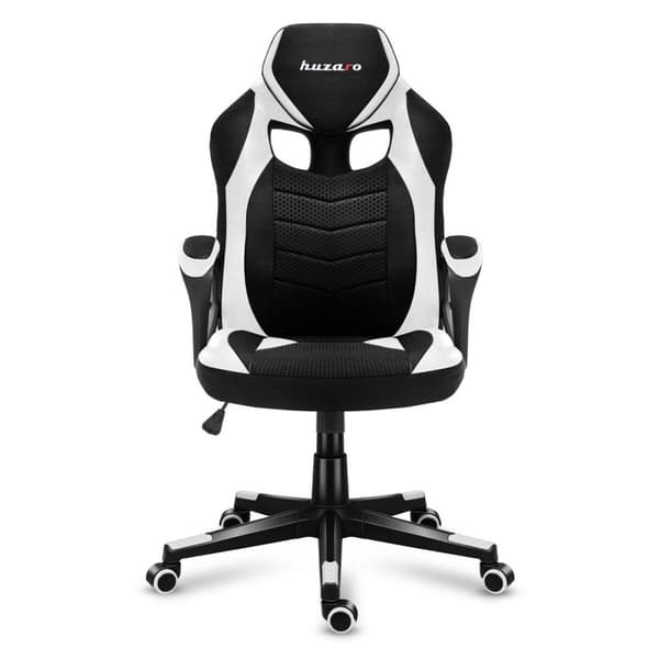 Gaming-stol Huzaro HZ-Force 2.5 White Mesh Hvid Sort