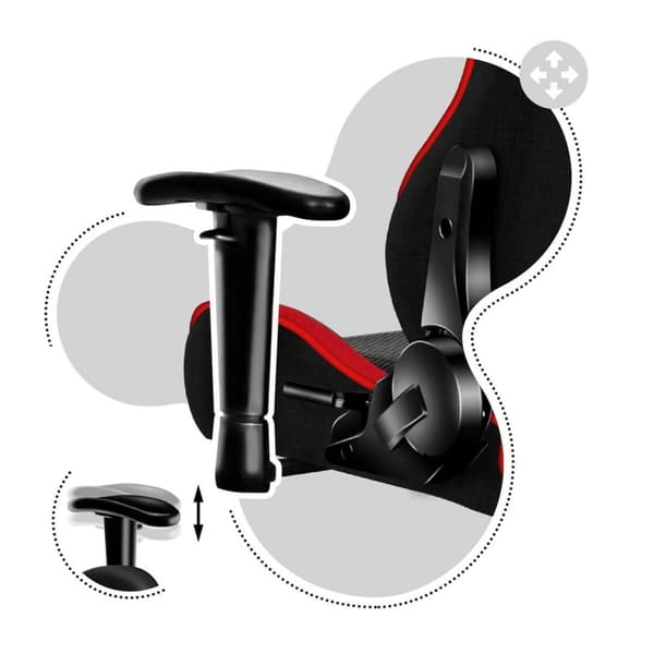 Gaming-stol Huzaro HZ-Ranger 6.0 Rød Sort Børn