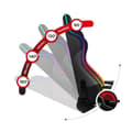 Miniatyrbillede 3 af 3: Gaming-stol Huzaro Hz-Force 6.2 Black RGB Sort