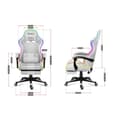 Miniatyrbillede 3 af 11: Gaming-stol Huzaro FORCE 4.7 RGB Hvid