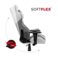 Miniatyrbillede 3 af 5: Gaming-stol Huzaro Hz-Force 6.2 White Mesh Hvid