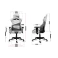 Miniatyrbillede 4 af 5: Gaming-stol Huzaro Hz-Force 6.2 White Mesh Hvid