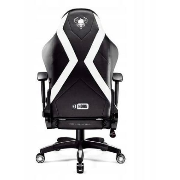 Gaming-stol Diablo Chairs Diablo X-HORN 2.0 Sort Rød