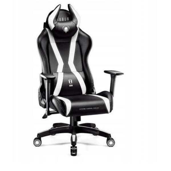 Gaming-stol Diablo Chairs Diablo X-HORN 2.0 Sort Rød