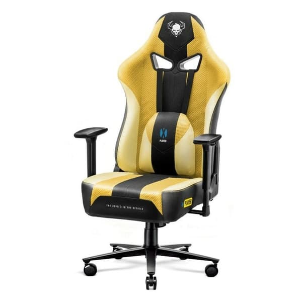Gaming-stol Diablo Chairs Diablo X-PLAYER 2.0. KING Gul Sort