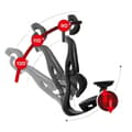 Miniatyrbillede 7 af 11: Gaming-stol Huzaro Combat 8.0 Carbon Sort