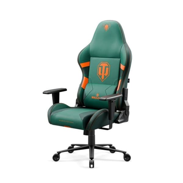 Gaming-stol Diablo Chairs Diablo X-One 2.0 World of Tanks Blå Grøn