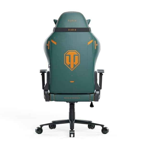 Gaming-stol Diablo Chairs Diablo X-One 2.0 World of Tanks Blå Grøn