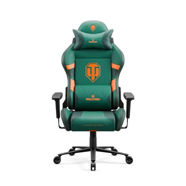 Gaming-stol Diablo Chairs Diablo X-One 2.0 World of Tanks Blå Grøn