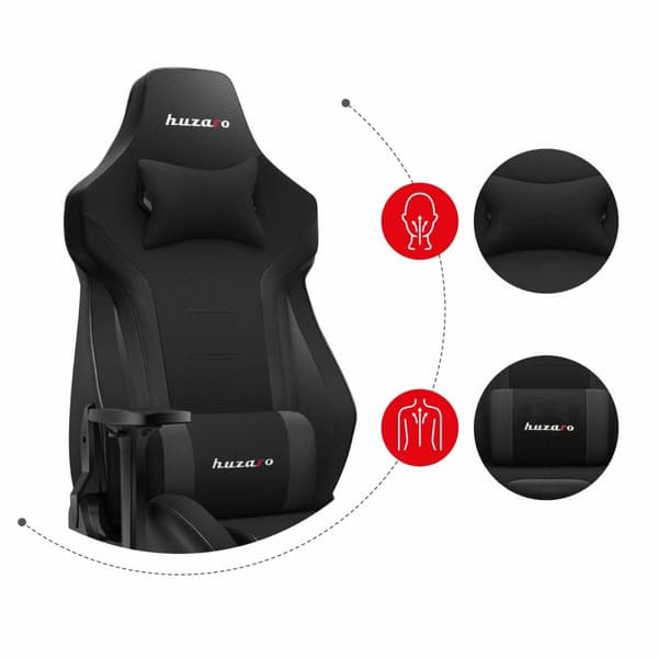 Gaming-stol Huzaro HZ-Force 7.6 Black Sort