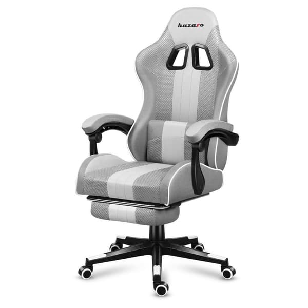 Gaming-stol Huzaro HZ-Force 4.7 White Mesh Hvid Grå
