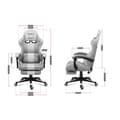 Miniatyrbillede 9 af 11: Gaming-stol Huzaro HZ-Force 4.7 White Mesh         Hvid Grå