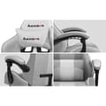 Miniatyrbillede 10 af 11: Gaming-stol Huzaro HZ-Force 4.7 White Mesh         Hvid Grå