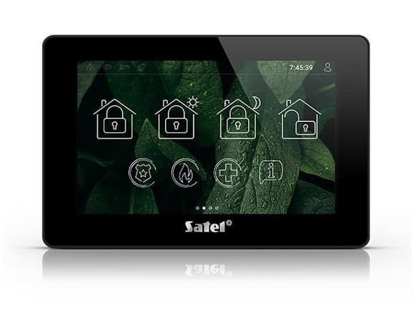 SATEL KEYPAD WITH TOUCH SCREEN 7" INT-TSH2-B BLACK