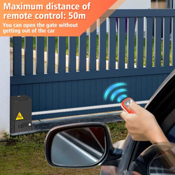 Set med 2 fjärrkontroller för garageportar, universalfjärrkontroll för garageportar, 433 MHz fjärrkontroll för kloning av garageportar