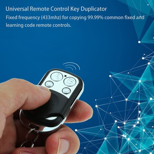 INF Universell kodekloner / fjernkontroll garasjeport 433 MHz 2-pack