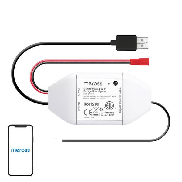 Smart garasjeportåpner Meross MSG100HK