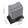 Miniatyrbillede 4 af 4: Skridende Portåbner, 370W Motor, Intelligent Kredsløbsbeskyttelse