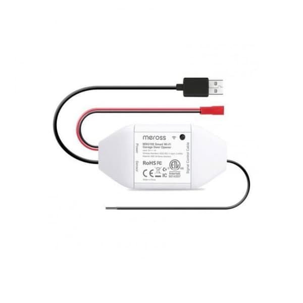 Garagedörröppnare - meross - MSG100 - WiFi - Röststyrning - Fjärrkontroll
