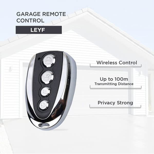 LEYF 2 X Garage Dörröppnare Fjärrkontroll 868MHz