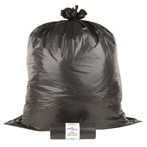 vidaXL Søppelposer 150 stk 240 35 L