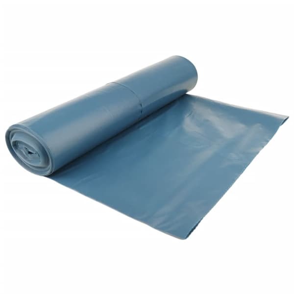 vidaXL Roskapussit 100 kpl sininen 120 l