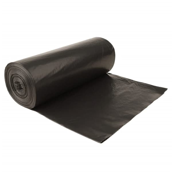 vidaXL Roskapussit 150 kpl musta 240 l