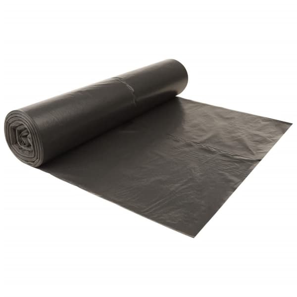 vidaXL Søppelposer 250 stk svart 120 L