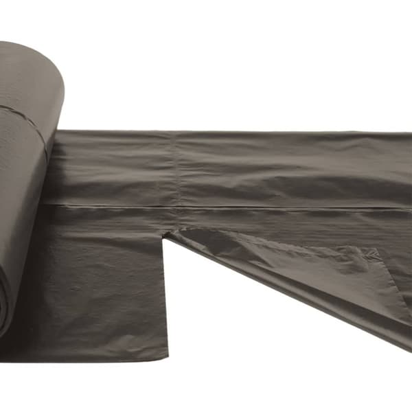 vidaXL Søppelposer 250 stk svart 120 L