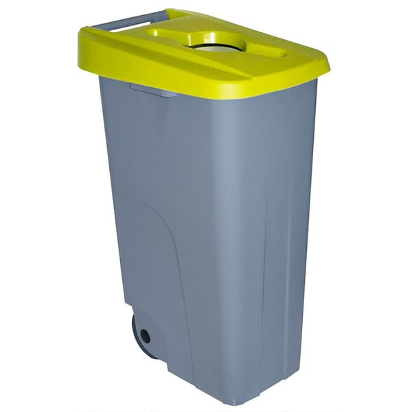 Denox Container Med Hjul 23250.102 110l Transparent