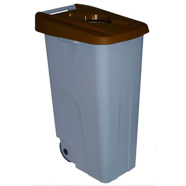 Denox Behållare Med Hjul 23250.839 110l Silver