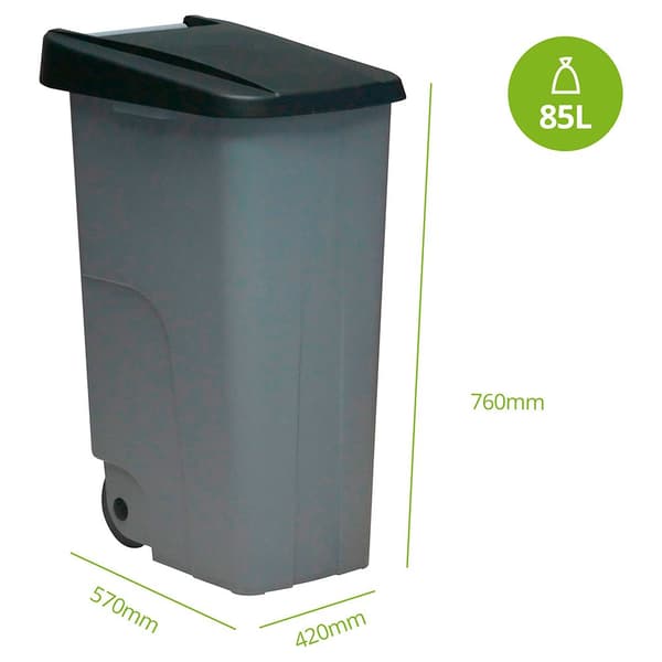 Denox Container Med Hjul 23440.090 85l Søvfarvet