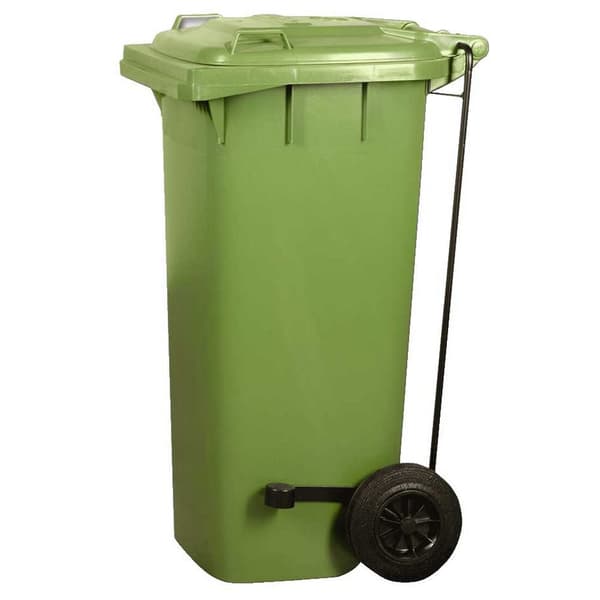 Denox Industriell Behållare Med Pedal Och Hjul 23575.553 120l Guld
