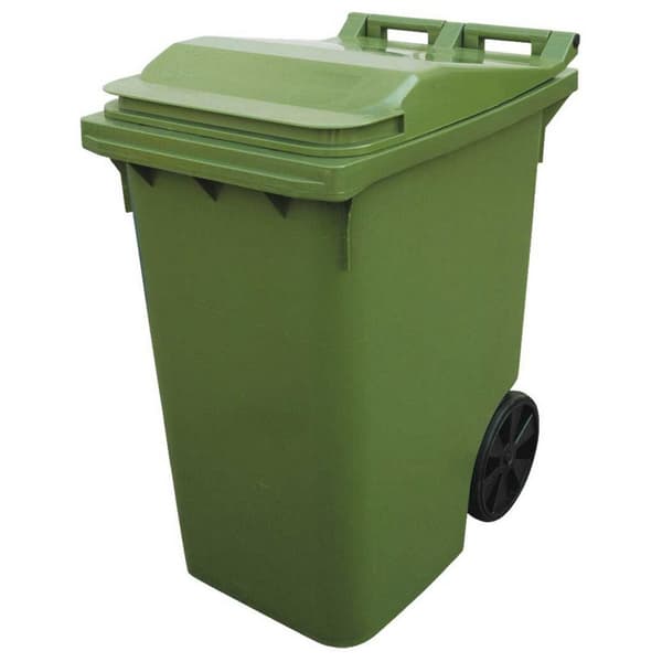 Denox Behållare Med Hjul 23590.553 360l Grönt