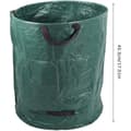 Miniatyrbild 2 av 4: 63 gallon trädgårdsväska | Bärbar Heavy Duty Återanvändbar soppåshållare | [411] Leaf Yard Waste Bag