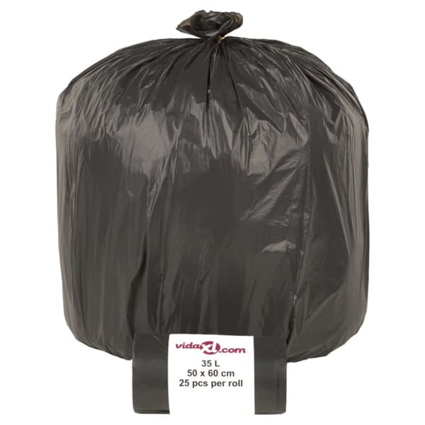 The Living Store Roskapussit 250 kpl musta 35 l - Roskapussit