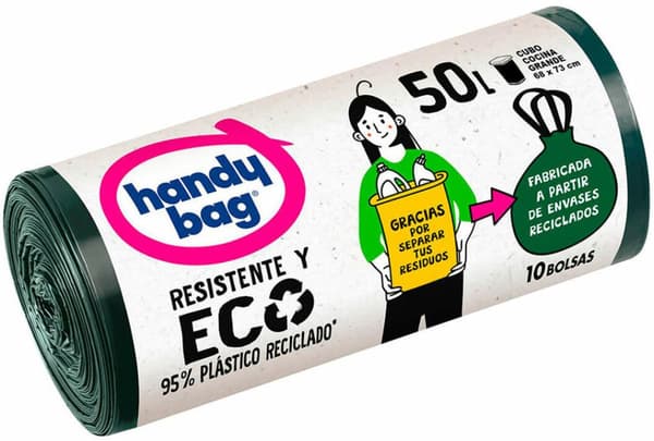 Rubbish Bags Albal Handy Bag 50 L 10Units